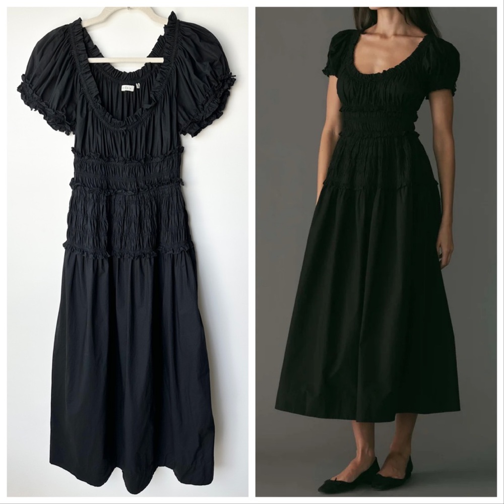 Doen Leanne Dress in Black